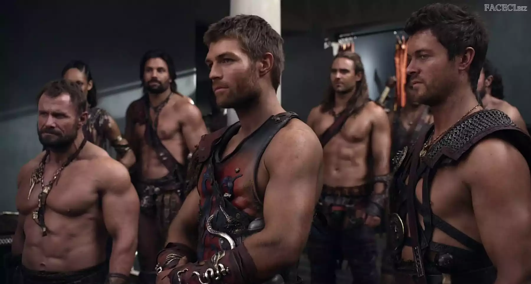 Liam McIntyre, Spartacus, Gladiatorzy
